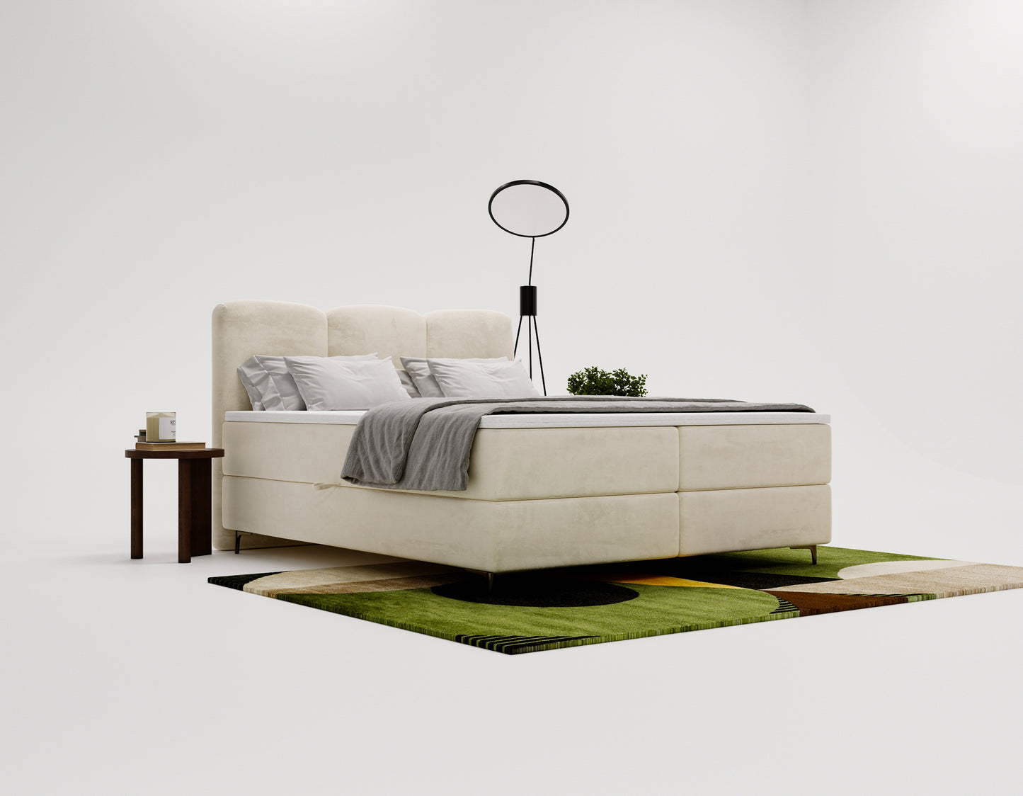 Nattugglan - Kontinentalsäng med förvaring