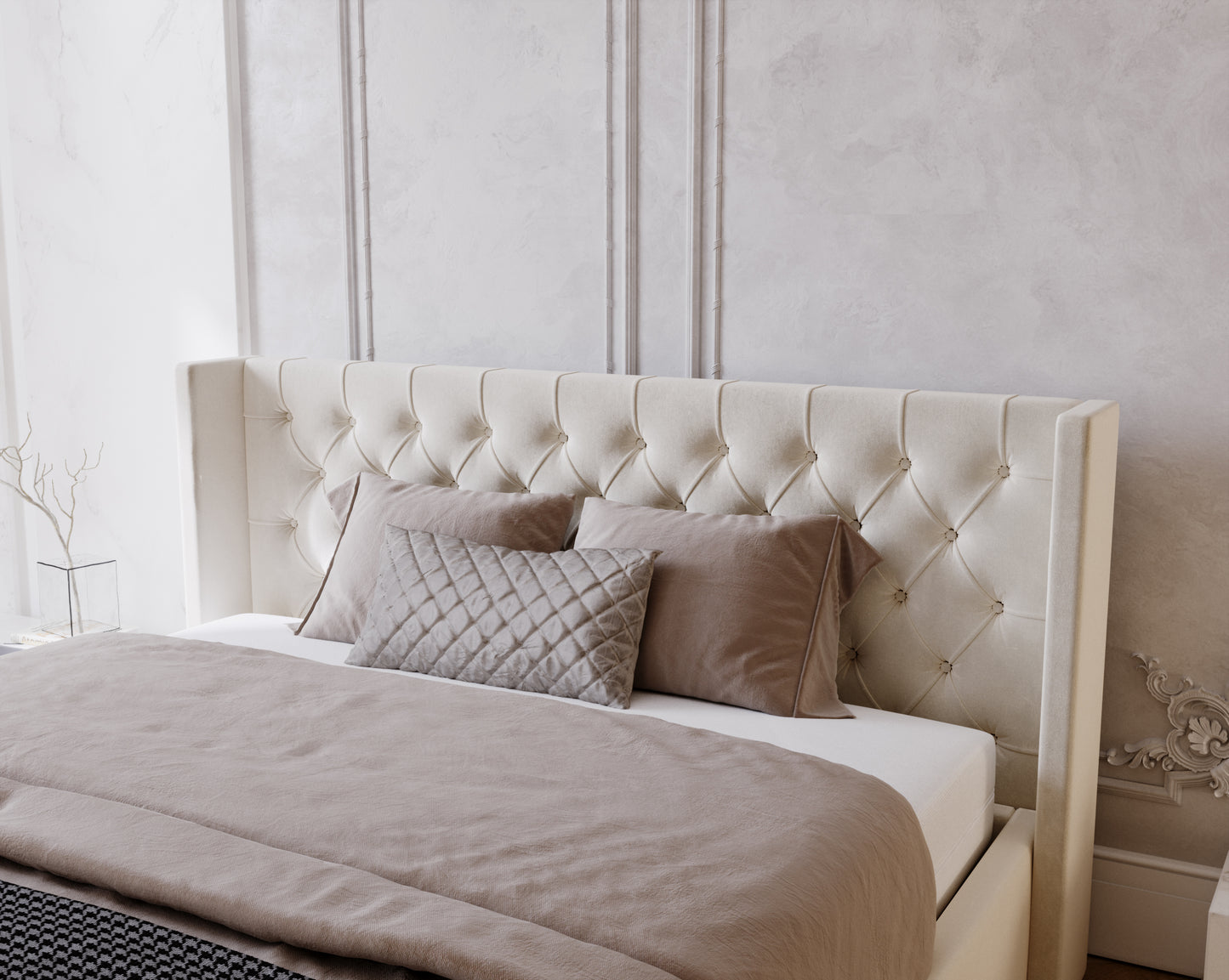 Sävlig - Sängram med förvaring