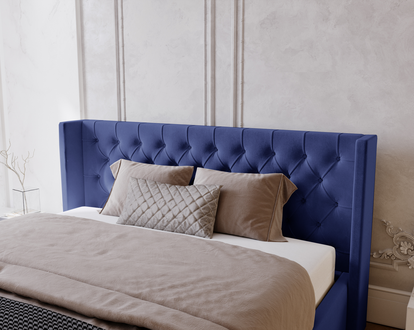 Sävlig - Sängram med förvaring