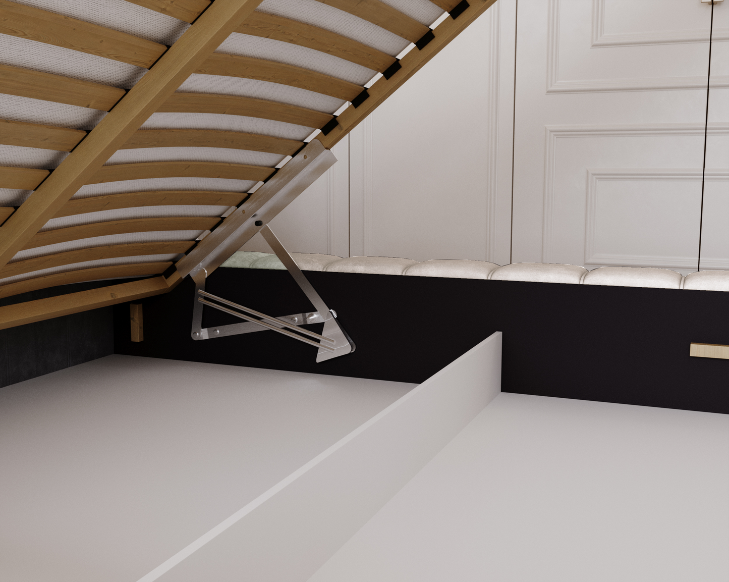 Skogsro - Sängram med förvaring