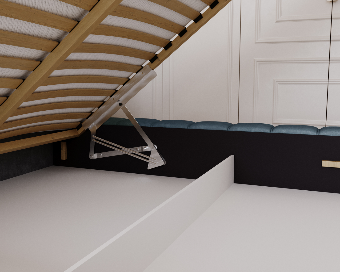 Skogsro - Sängram med förvaring