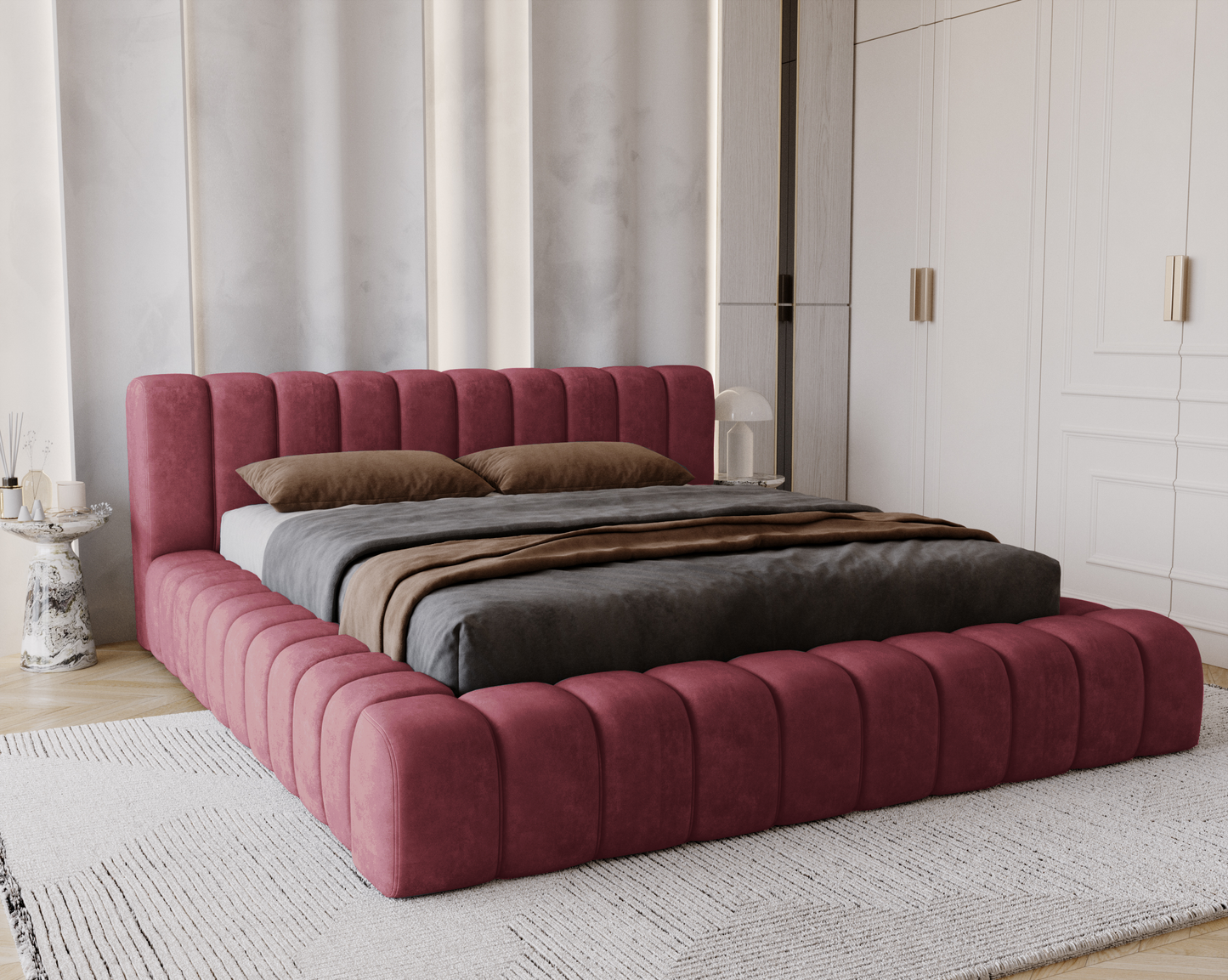 Skogsro - Sängram med förvaring