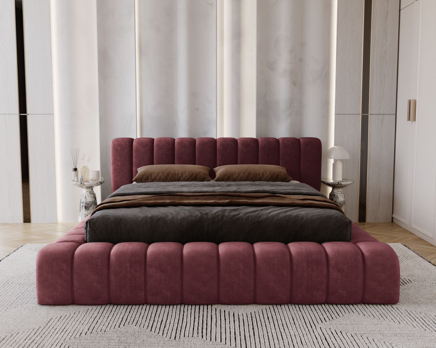 Skogsro - Sängram med förvaring