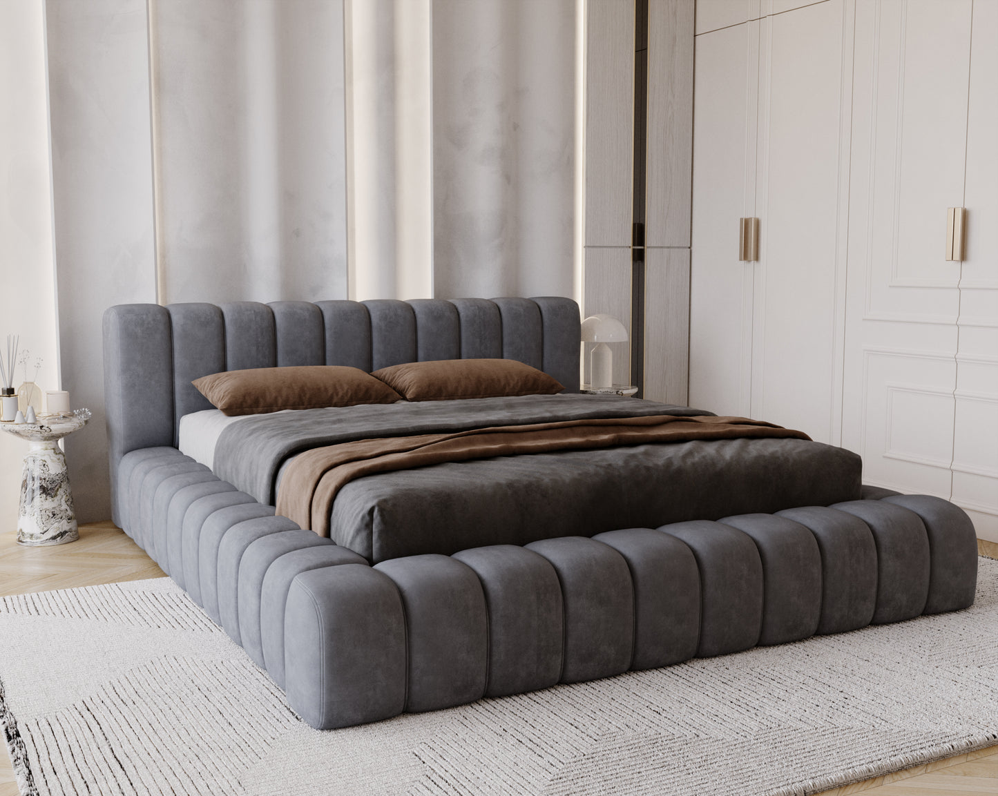 Skogsro - Sängram med förvaring