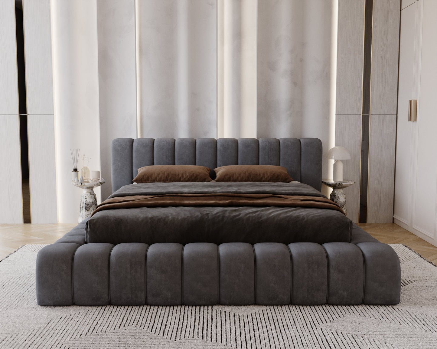 Skogsro - Sängram med förvaring