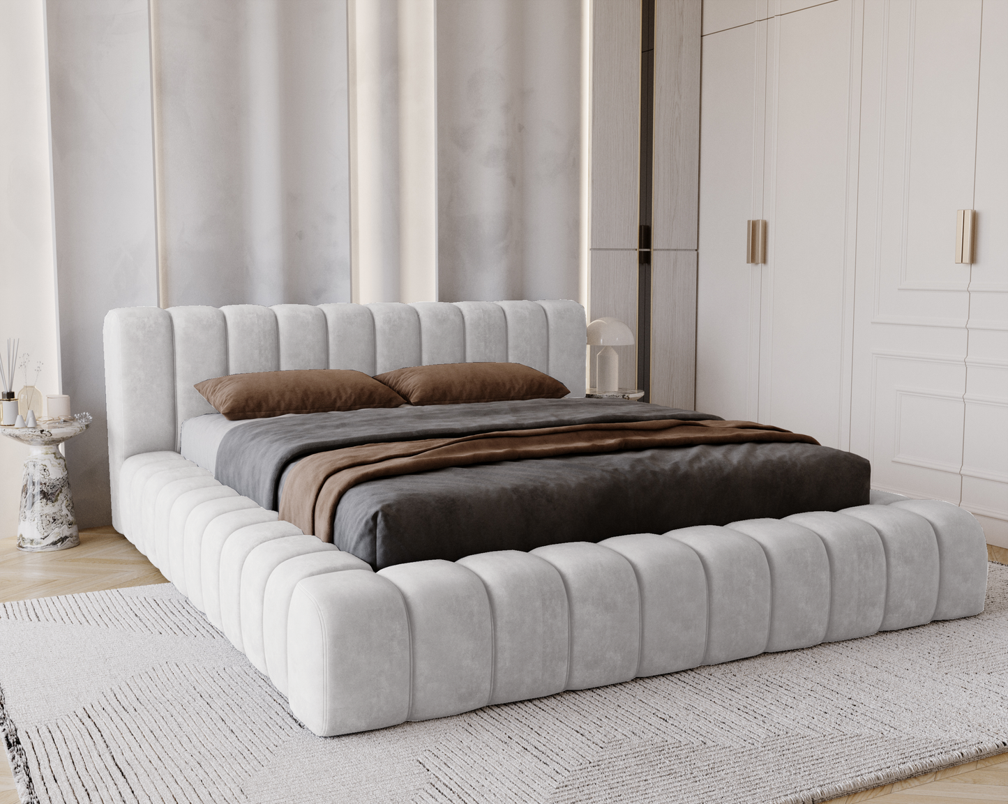 Skogsro - Sängram med förvaring