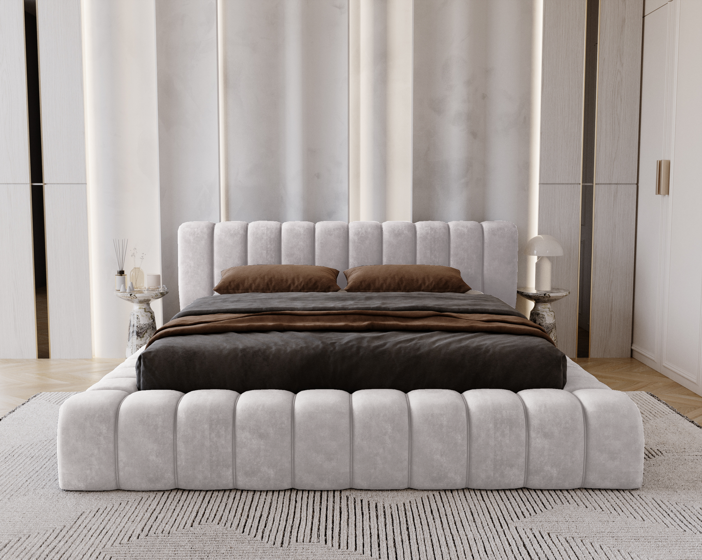 Skogsro - Sängram med förvaring