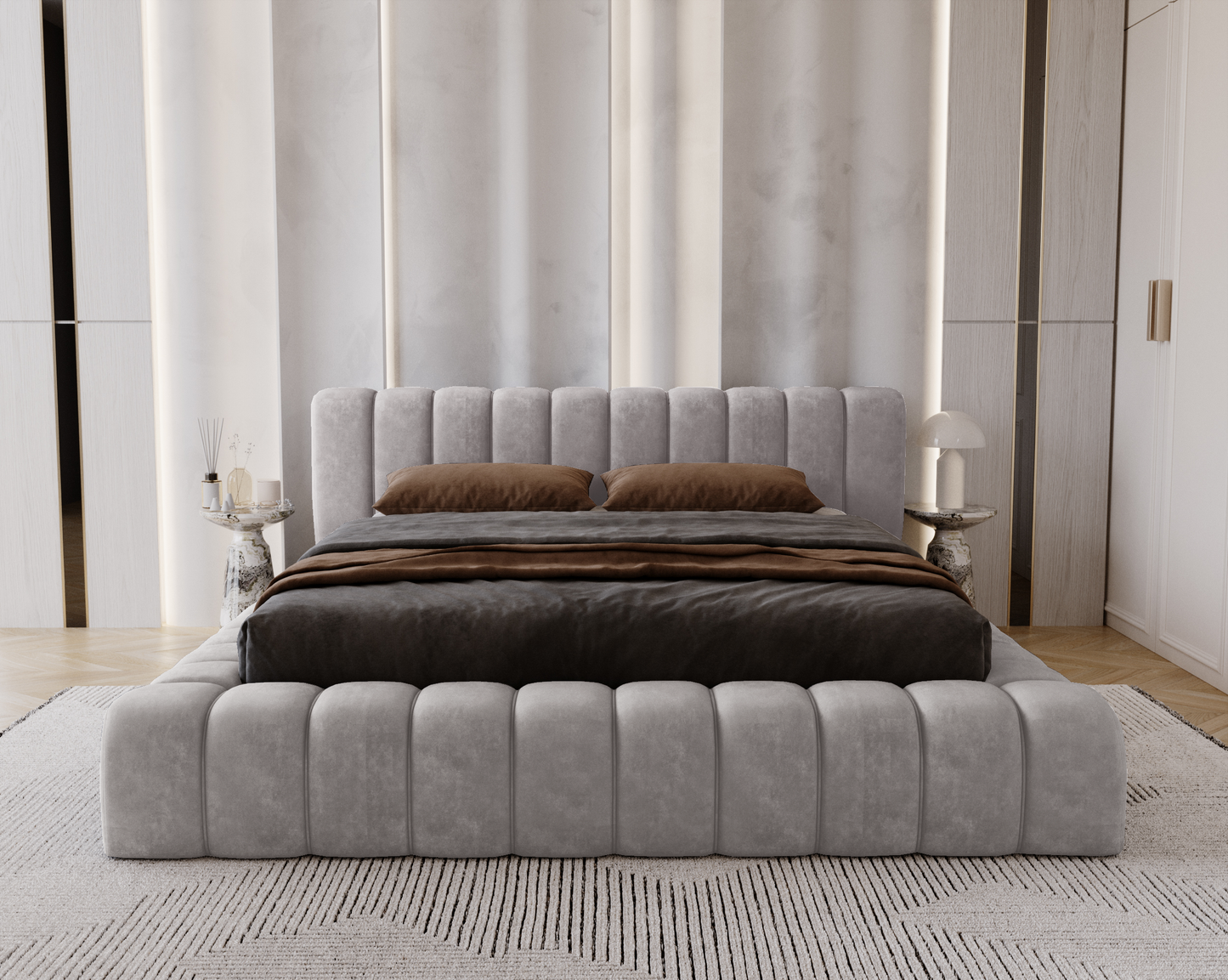 Skogsro - Sängram med förvaring