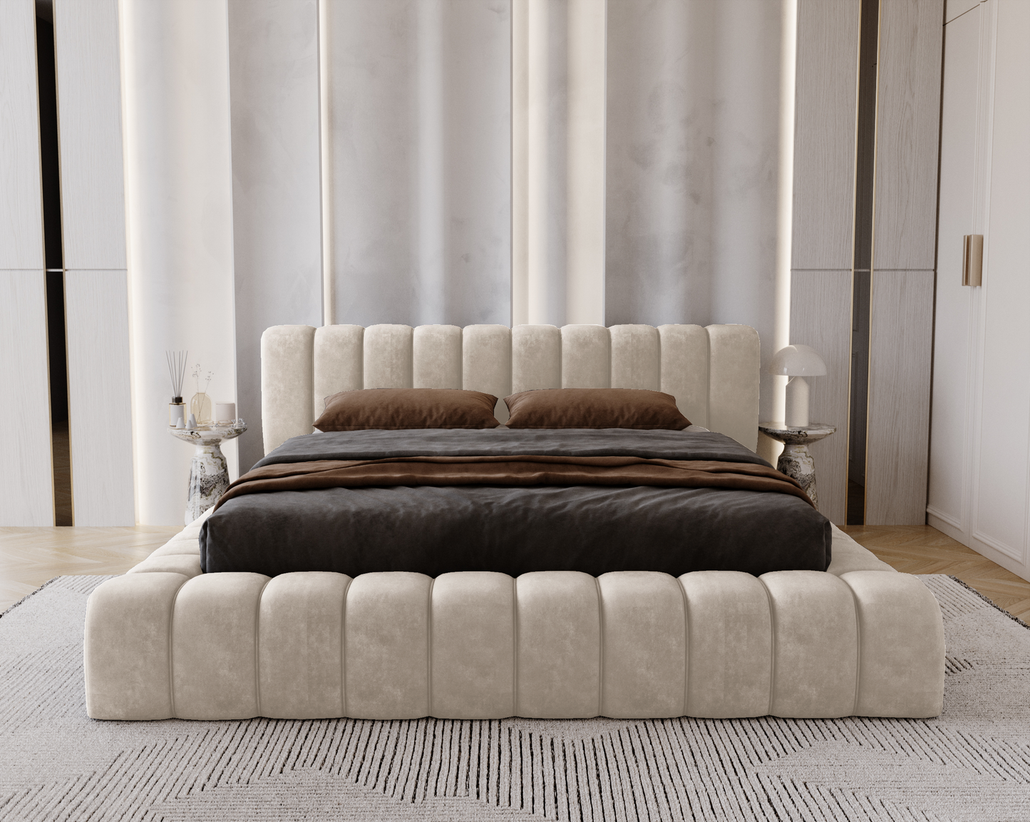 Skogsro - Sängram med förvaring