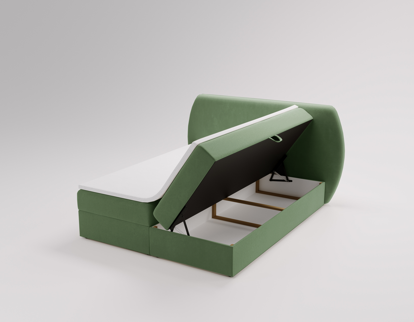 Skymningen - Kontinentalsäng med förvaring