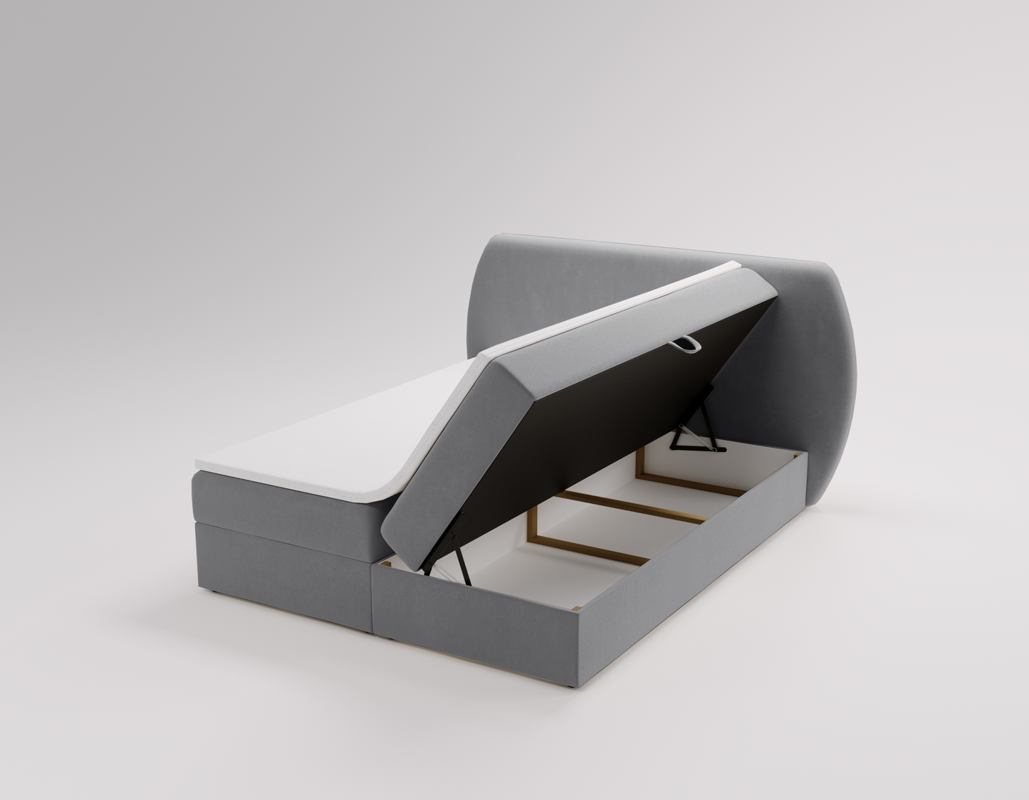 Skymningen - Kontinentalsäng med förvaring