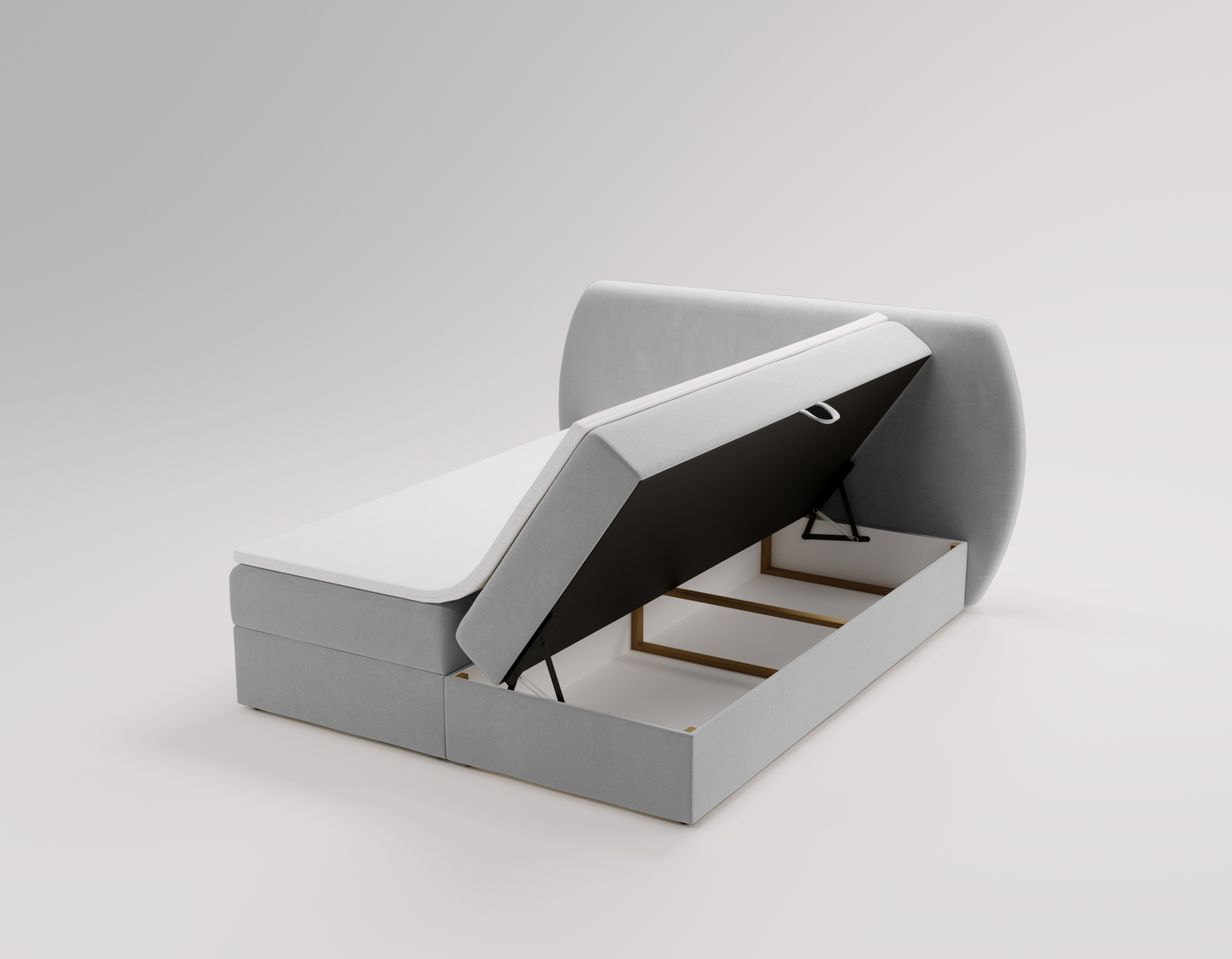 Skymningen - Kontinentalsäng med förvaring