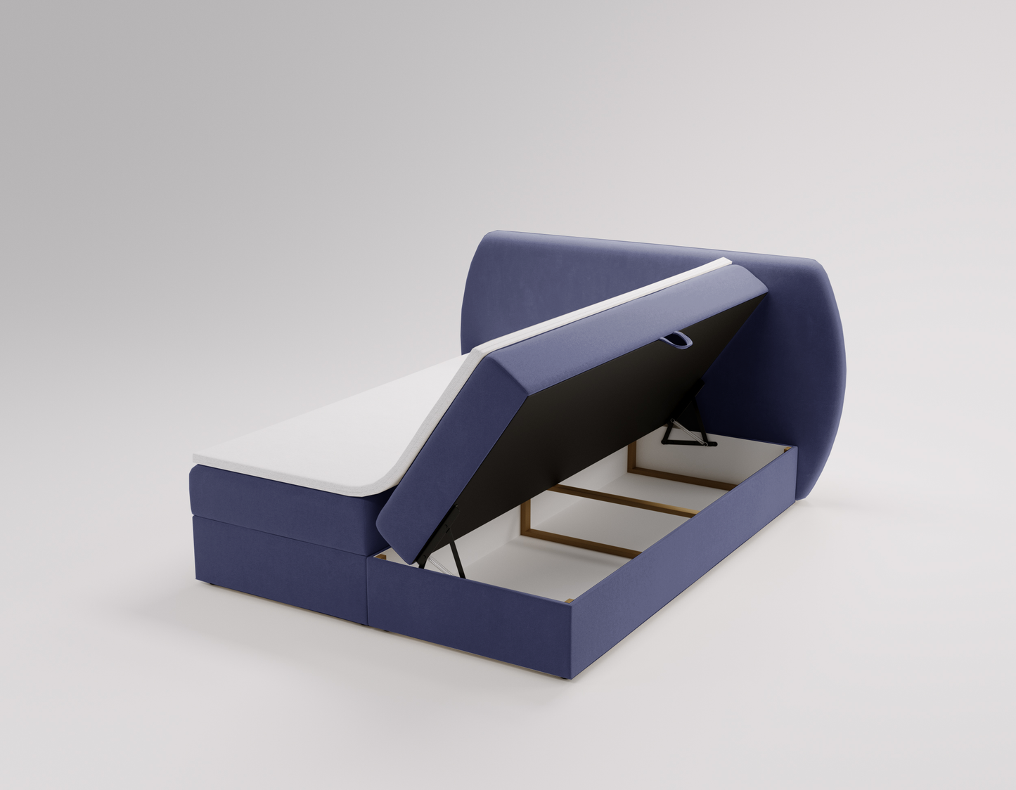 Skymningen - Kontinentalsäng med förvaring