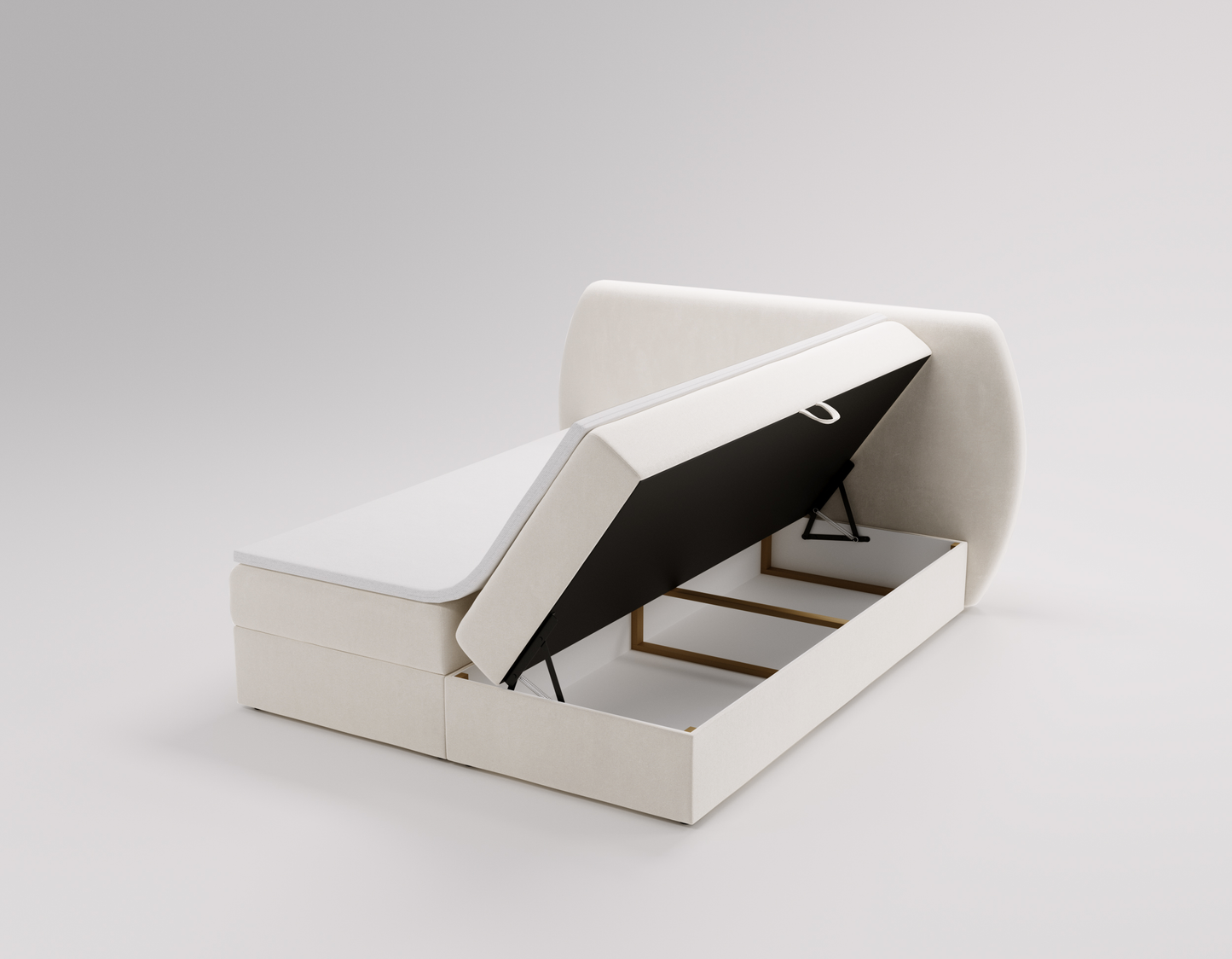 Skymningen - Kontinentalsäng med förvaring