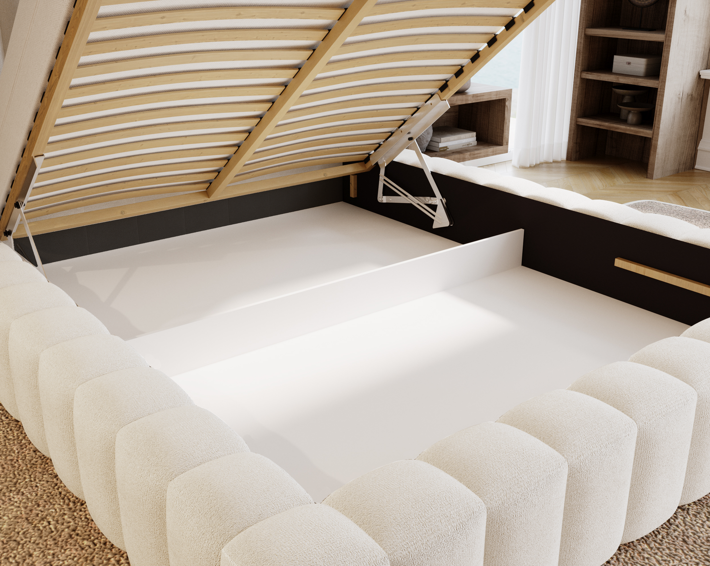 Sömntid - Sängram med förvaring