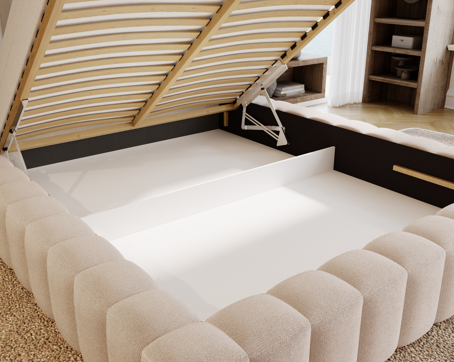 Sömntid - Sängram med förvaring