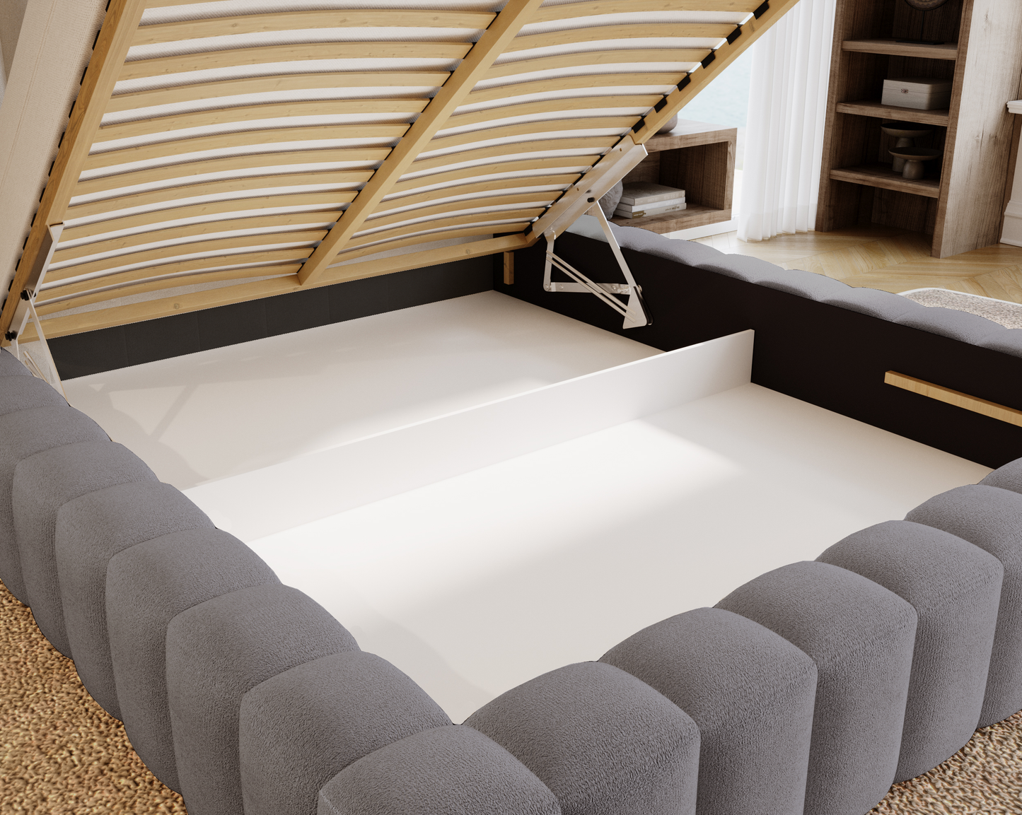 Sömntid - Sängram med förvaring