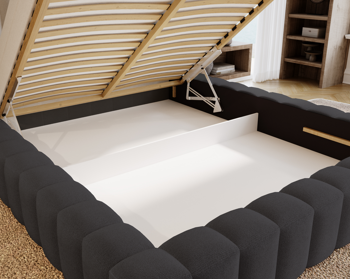 Sömntid - Sängram med förvaring