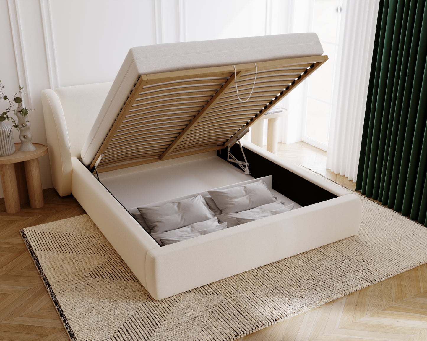 Svalna - Sängram med förvaring