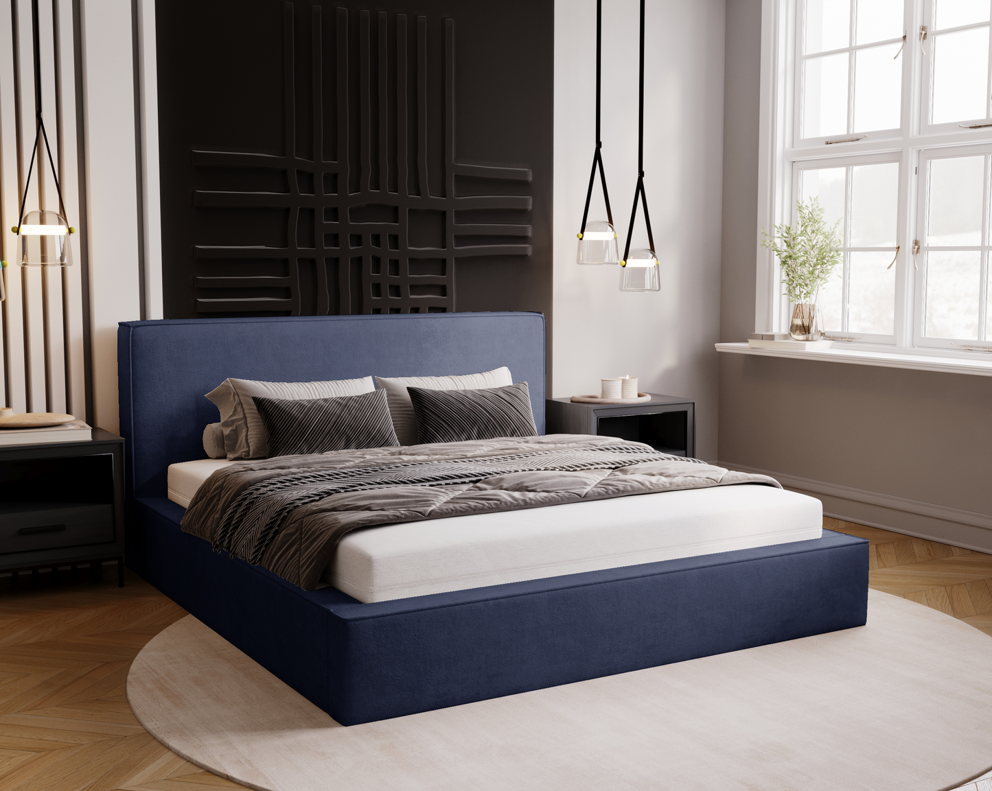 Viloverk - Sängram med förvaring