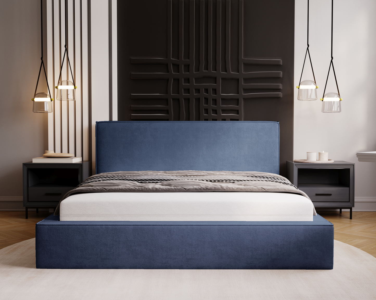 Viloverk - Sängram med förvaring