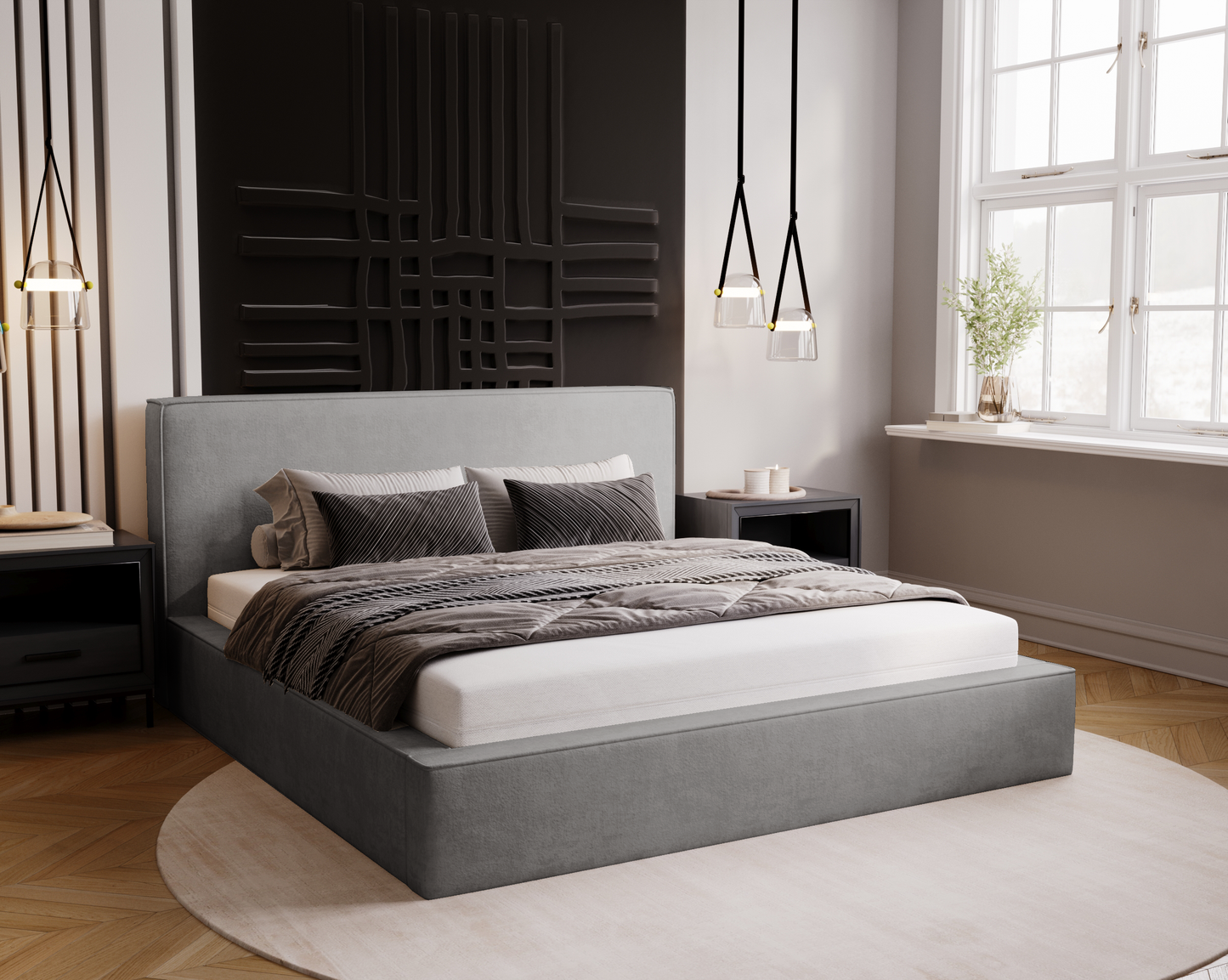 Viloverk - Sängram med förvaring