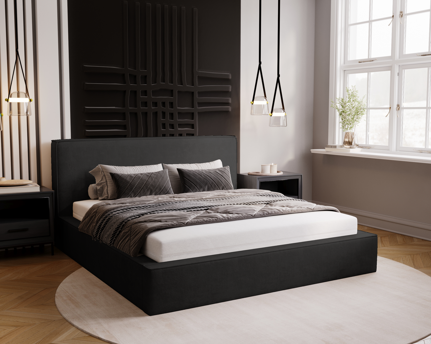 Viloverk - Sängram med förvaring