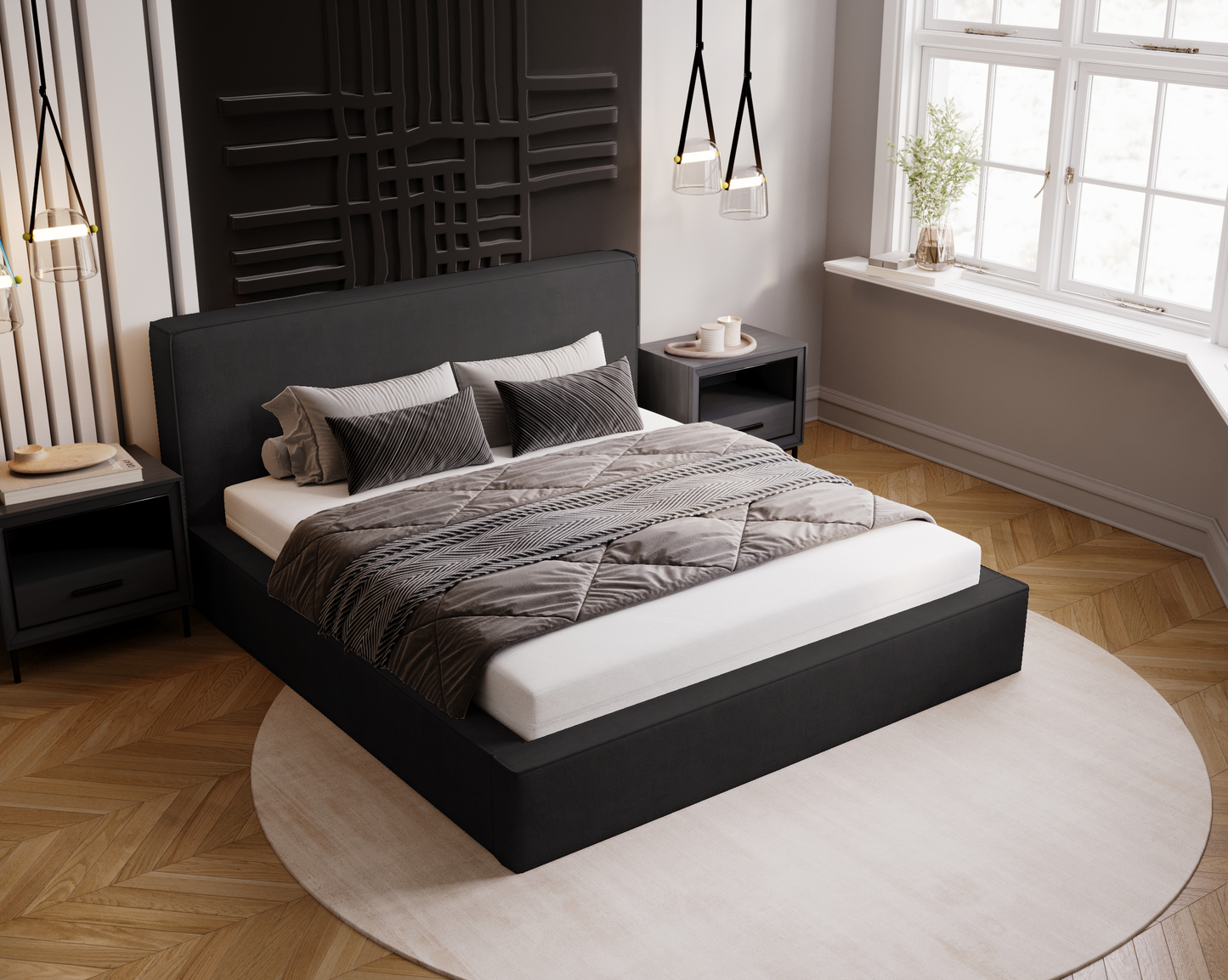 Viloverk - Sängram med förvaring