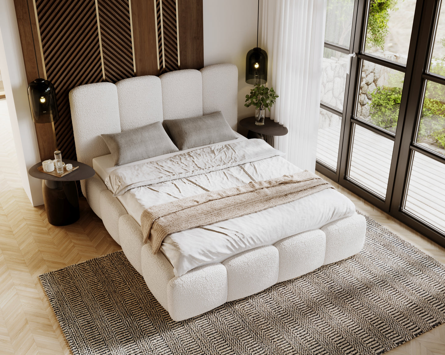 Viska - Sängram med förvaring