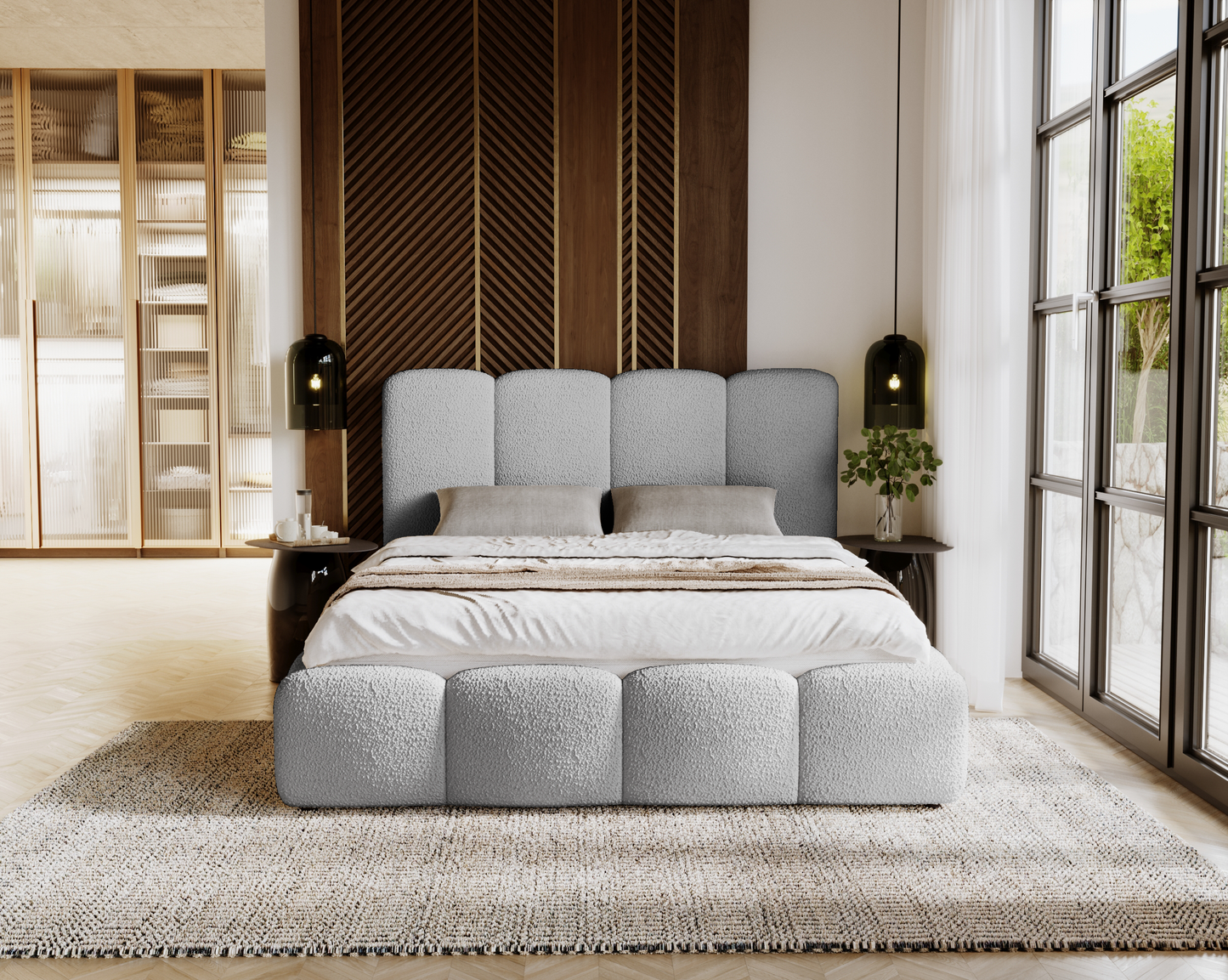 Viska - Sängram med förvaring