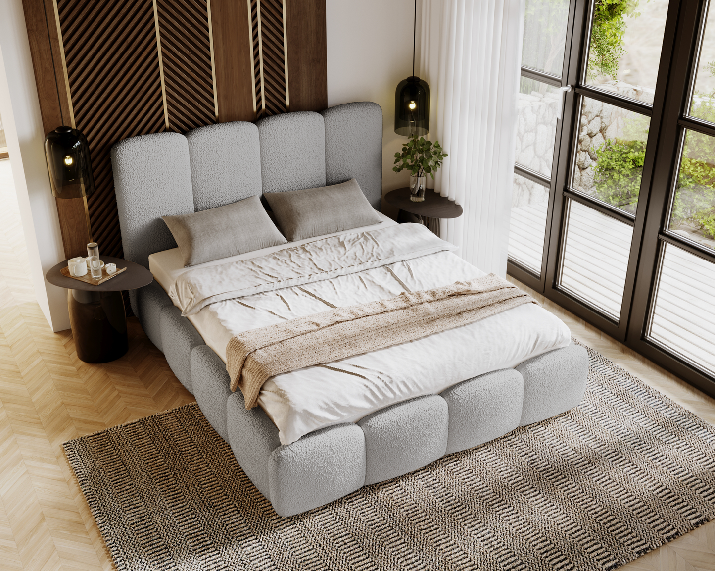 Viska - Sängram med förvaring