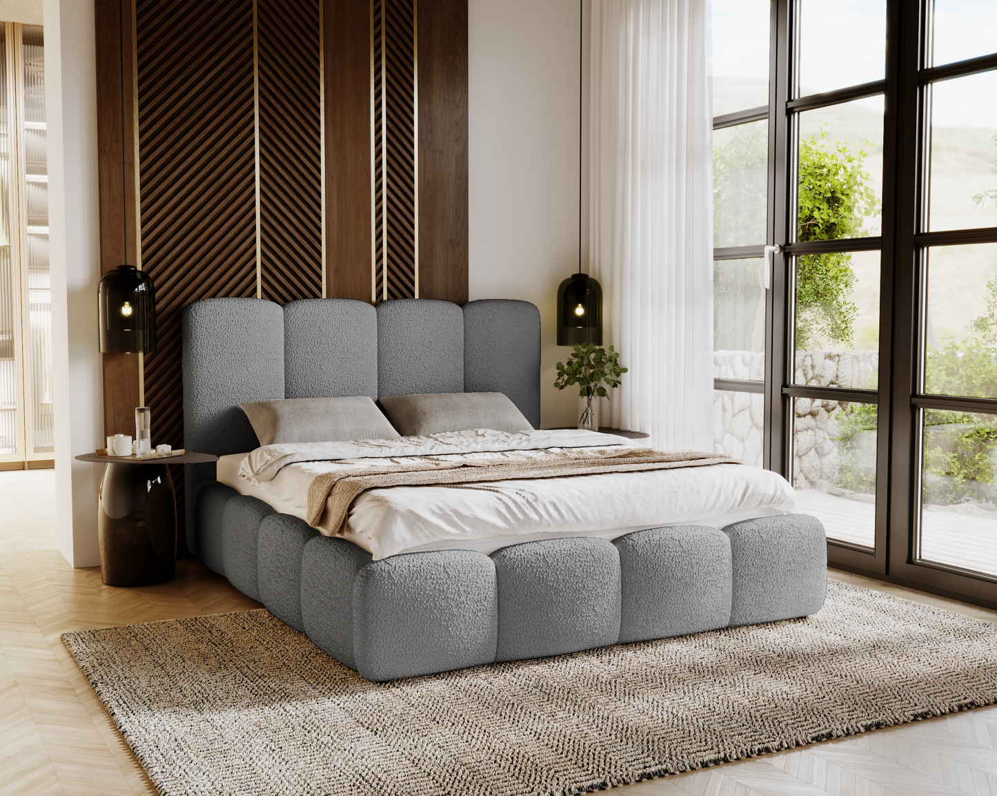 Viska - Sängram med förvaring