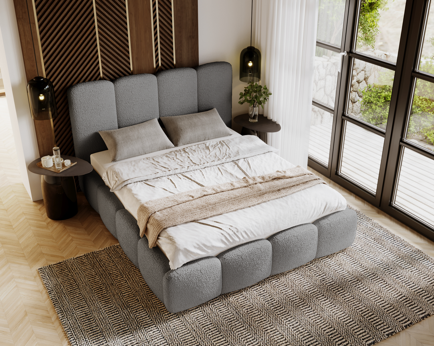 Viska - Sängram med förvaring