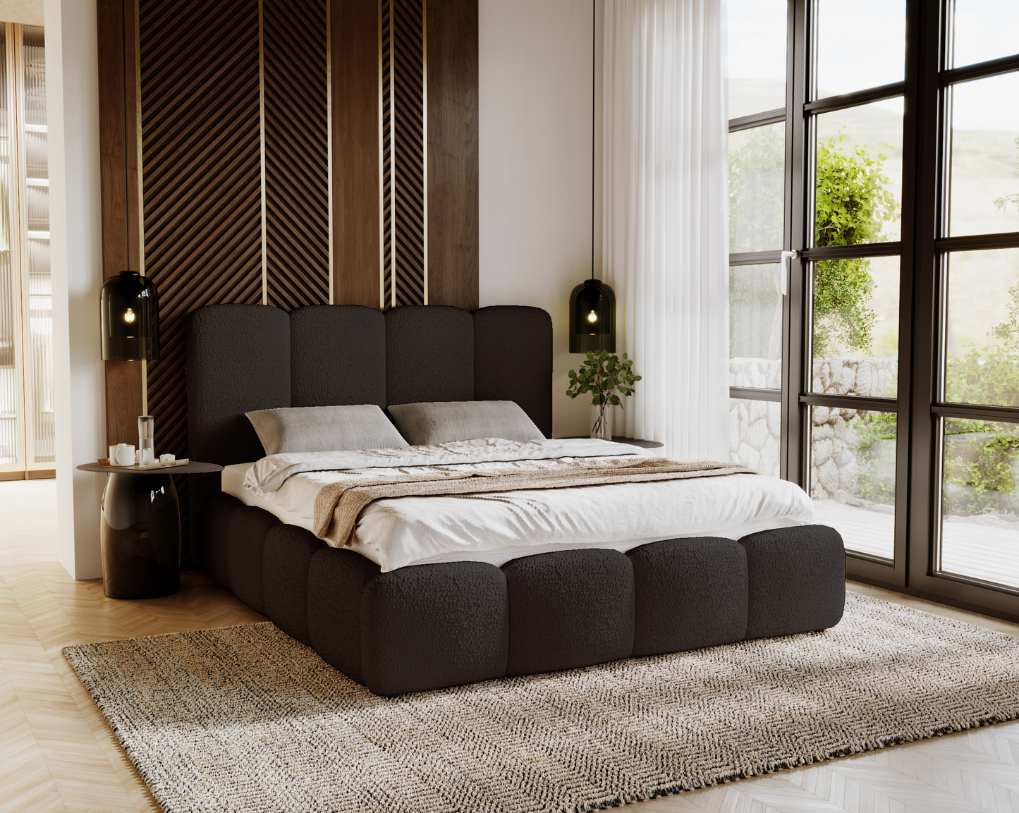 Viska - Sängram med förvaring