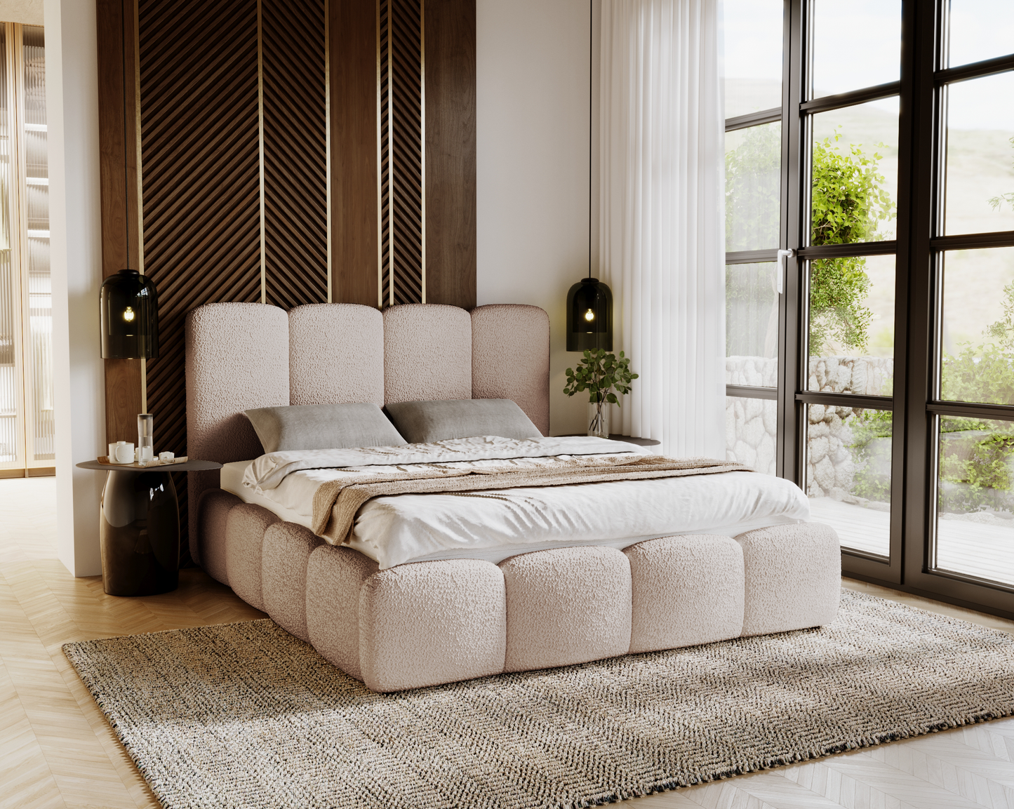 Viska - Sängram med förvaring