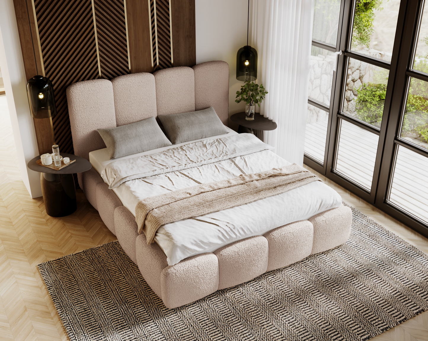 Viska - Sängram med förvaring