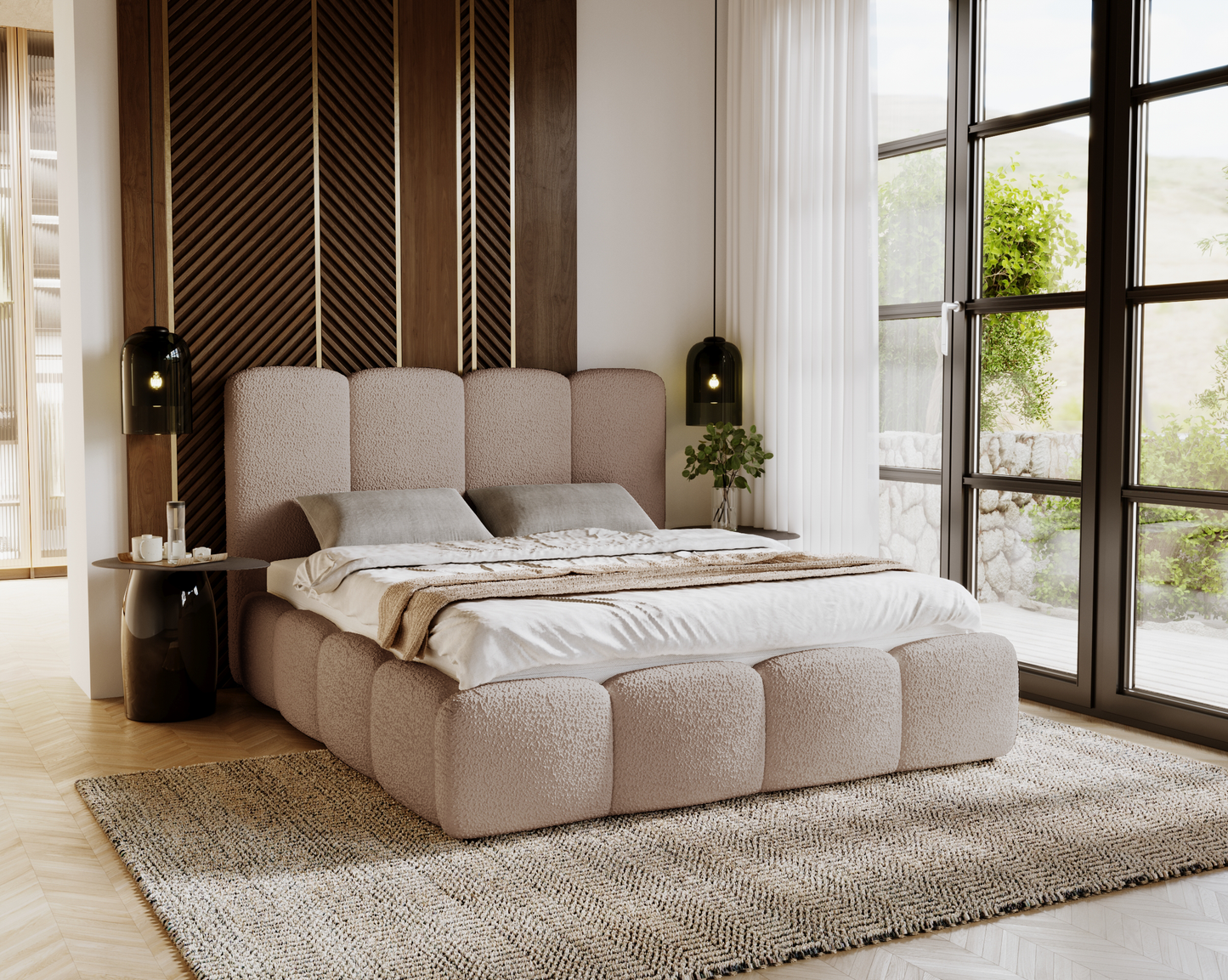 Viska - Sängram med förvaring