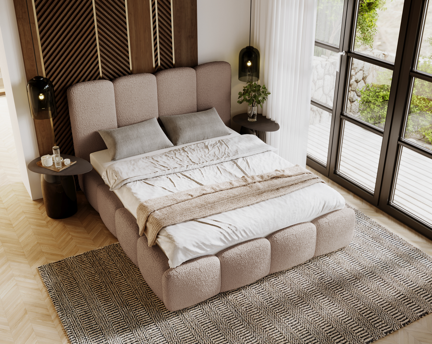 Viska - Sängram med förvaring