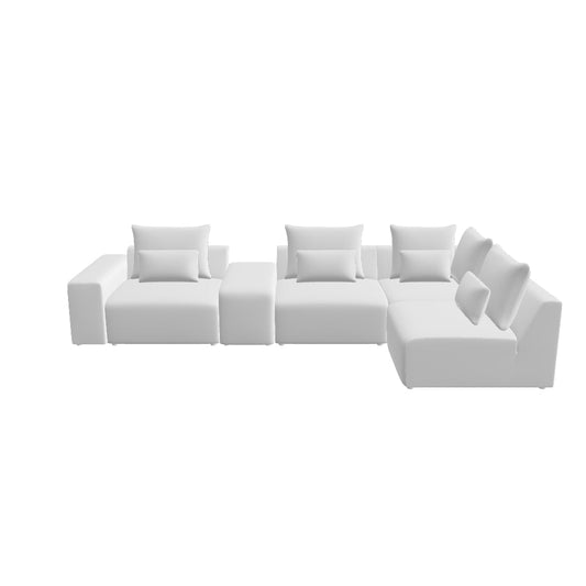 Koppla – 4-sits modulsoffa (HV + PANELL + RD + HÖRNA + RHÖ)