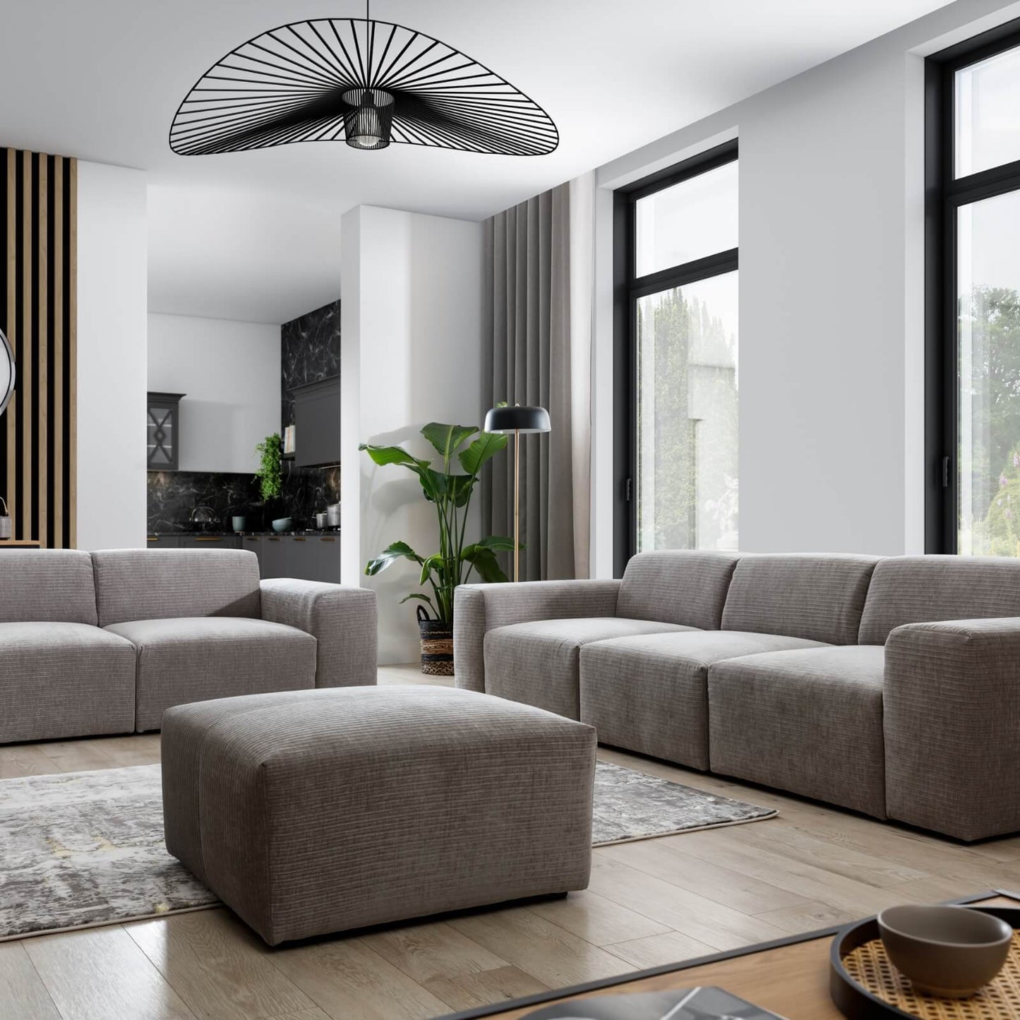 Klick – 3-sits modulsoffa (HV + RD + HH)